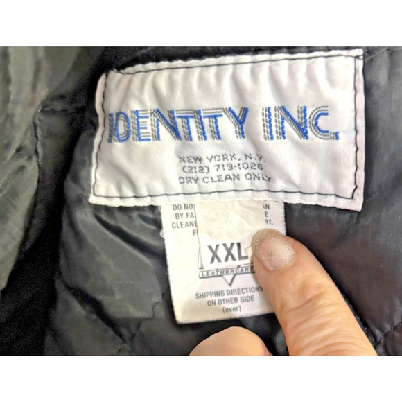 XXL Boogies Diner Las Vegas Coat Purple and Black. Vintage! - Picture 8 of 9